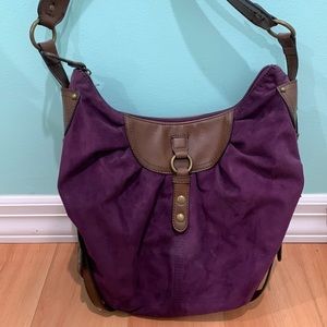 Nine West purple soft purse